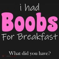 I Had Boobs For breakfast Tank Top thumb 6