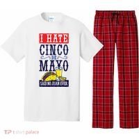 I Hate Cinco De Mayo Said No Juan Ever Pajama Set thumb 0