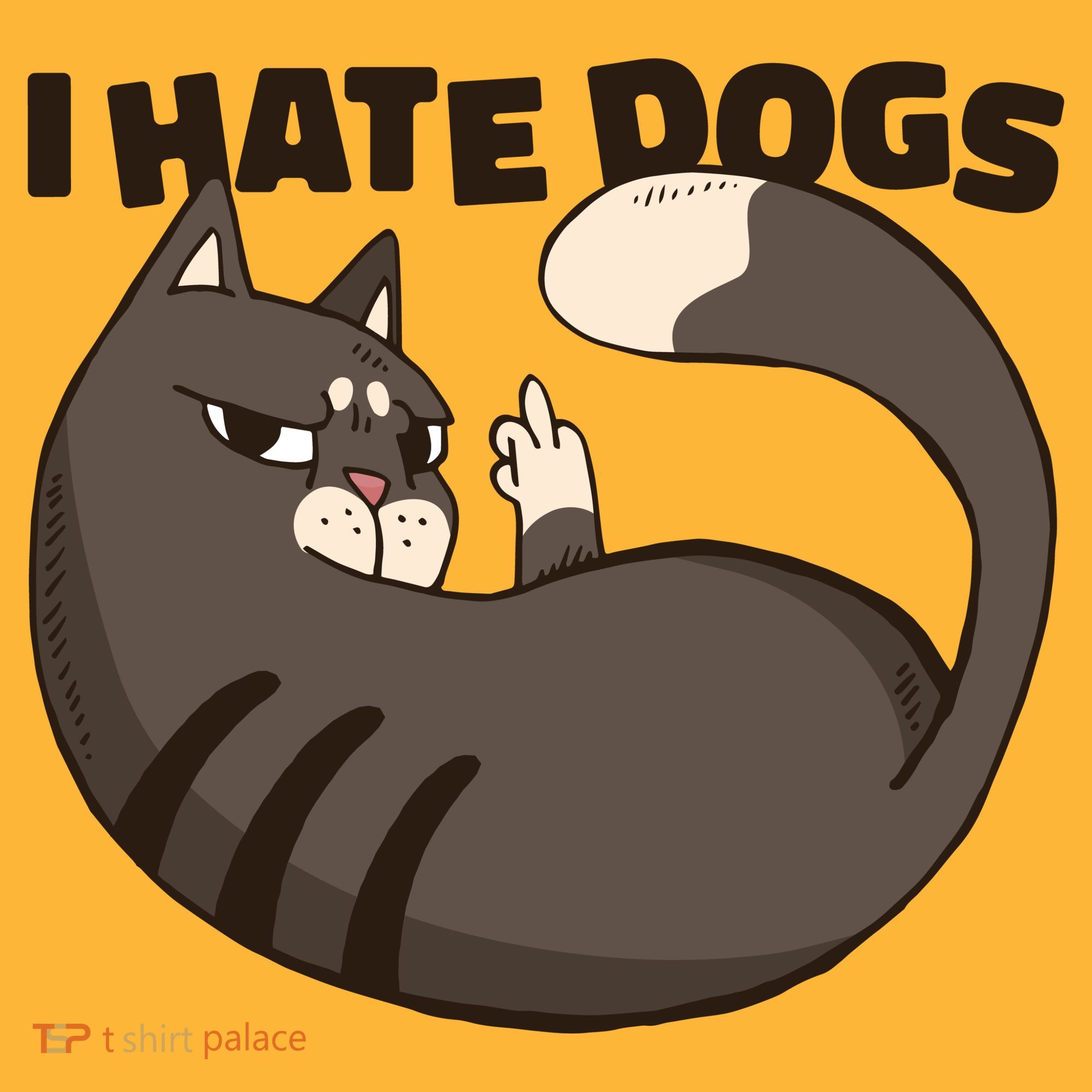 I Hate Dogs Cat Lover Funny Meme Sweatshirt