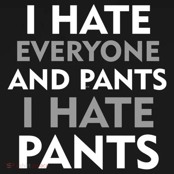 I Hate Everyone And No Pants Bucket Hat