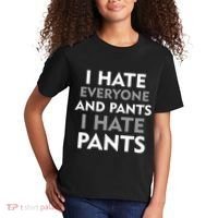 I Hate Everyone And No Pants Kids T-Shirt thumb 2