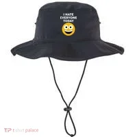 I Hate Everyone Today Smiley Emoji Bucket Hat thumb 0