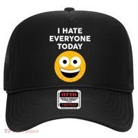 I Hate Everyone Today Smiley Emoji Hat thumb 0