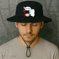 I Hate My Job Seriously Funny Toothbrush Toilet Paper Bucket Hat thumb 2
