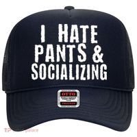 I Hate Pants And Socializing Hat thumb 0