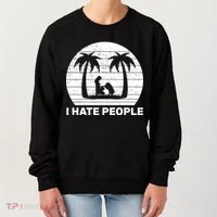 I Hate People Beach Bum Women's Sweatshirt thumb 0