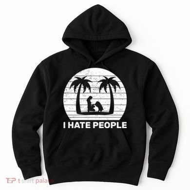 I Hate People Beach Bum Hoodie