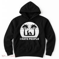 I Hate People Beach Bum Hoodie thumb 0
