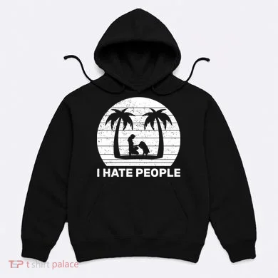 I Hate People Beach Bum Hoodie