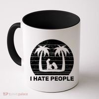 I Hate People Beach Bum Coffee Mug thumb 0