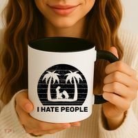 I Hate People Beach Bum Coffee Mug thumb 3
