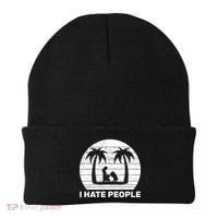 I Hate People Beach Bum Beanie thumb 0