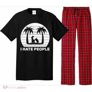 I Hate People Beach Bum Pajama Set