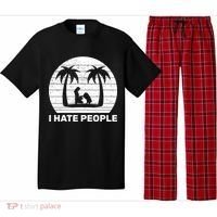 I Hate People Beach Bum Pajama Set thumb 0