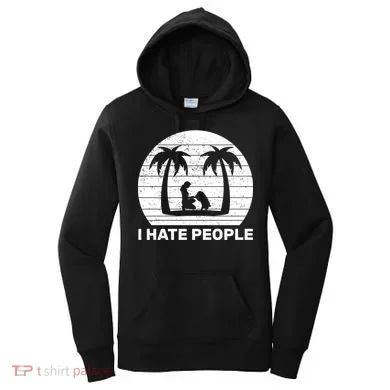 I Hate People Beach Bum Women's Hoodie