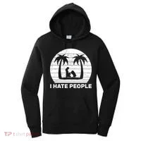 I Hate People Beach Bum Women's Hoodie thumb 0