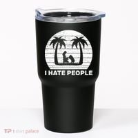 I Hate People Beach Bum Tumbler thumb 0