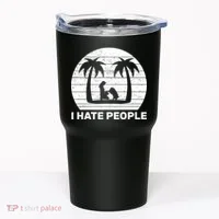 I Hate People Beach Bum Tumbler thumb 0