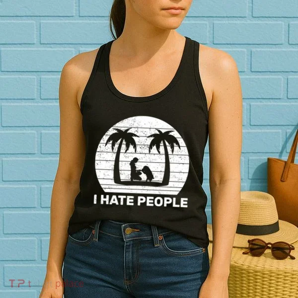 I Hate People Beach Bum Women's Tank Top