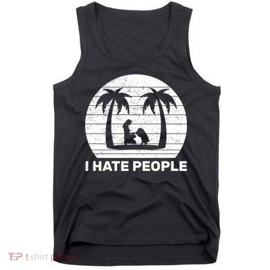 I Hate People Beach Bum Tank Top
