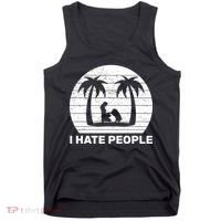 I Hate People Beach Bum Tank Top thumb 0