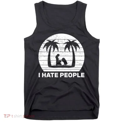 I Hate People Beach Bum Tank Top