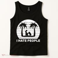 I Hate People Beach Bum Tank Top thumb 2