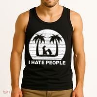 I Hate People Beach Bum Tank Top thumb 3