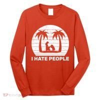 I Hate People Beach Bum Long Sleeve Shirt thumb 0