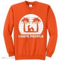 I Hate People Beach Bum Sweatshirt thumb 0