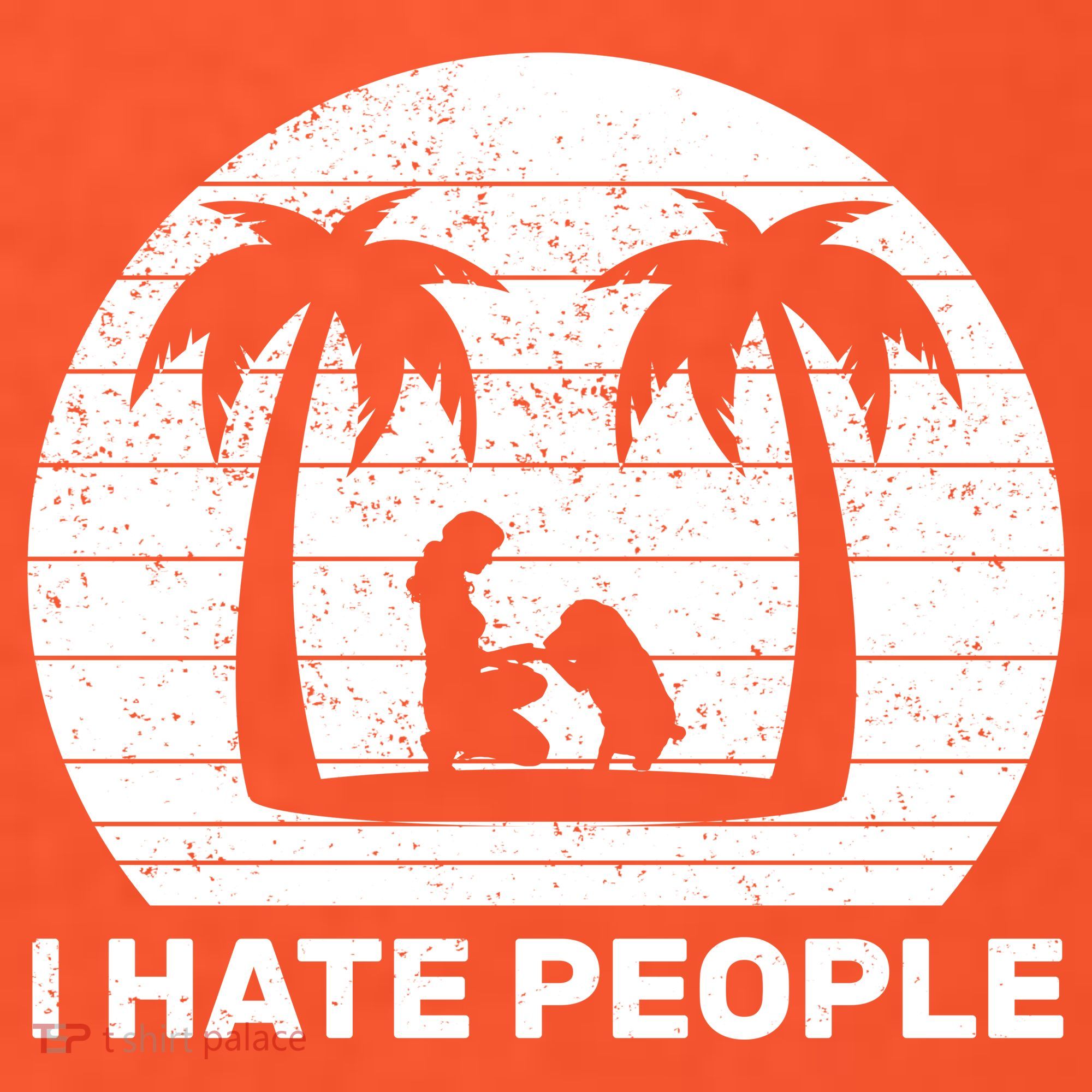 I Hate People Beach Bum Sweatshirt