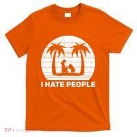 I Hate People Beach Bum T-Shirt thumb 0
