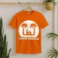I Hate People Beach Bum T-Shirt thumb 2