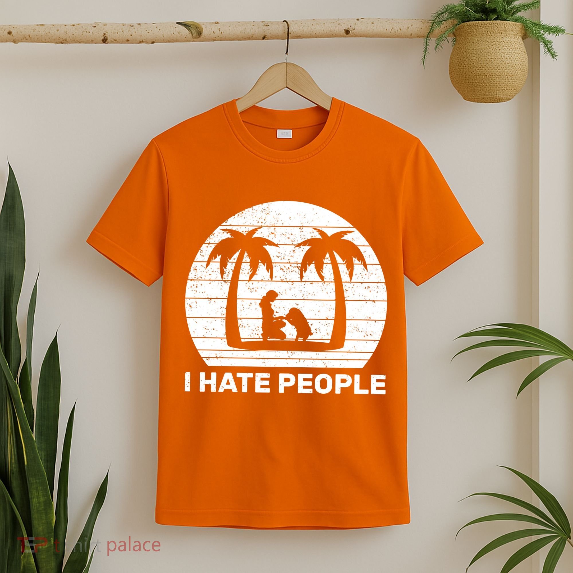 I Hate People Beach Bum T-Shirt