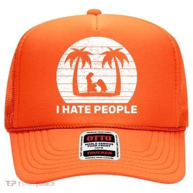 I Hate People Beach Bum Hat