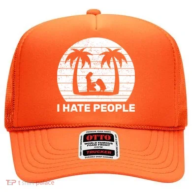 I Hate People Beach Bum Hat