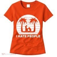 I Hate People Beach Bum Women's T-Shirt thumb 0