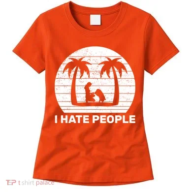 I Hate People Beach Bum Women's T-Shirt