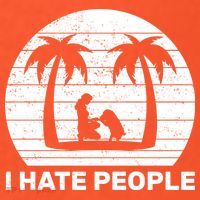 I Hate People Beach Bum Women's T-Shirt thumb 6