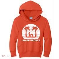I Hate People Beach Bum Kids Hoodie thumb 0