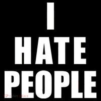 I Hate People Bold Doggie Tank thumb 4