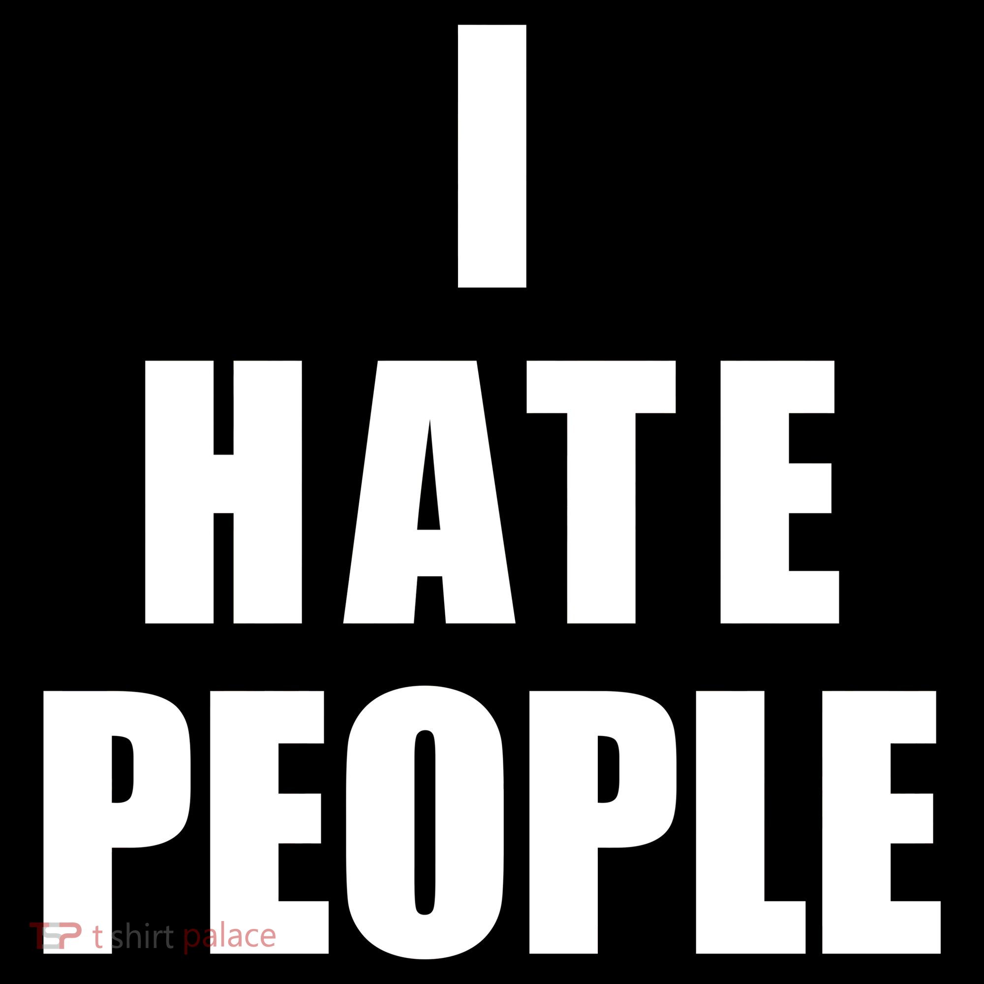 I Hate People Bold Backpack