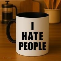 I Hate People Bold Coffee Mug thumb 4