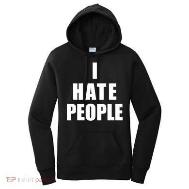 I Hate People Bold Women's Hoodie