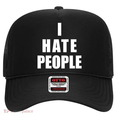 I Hate People Bold Hat