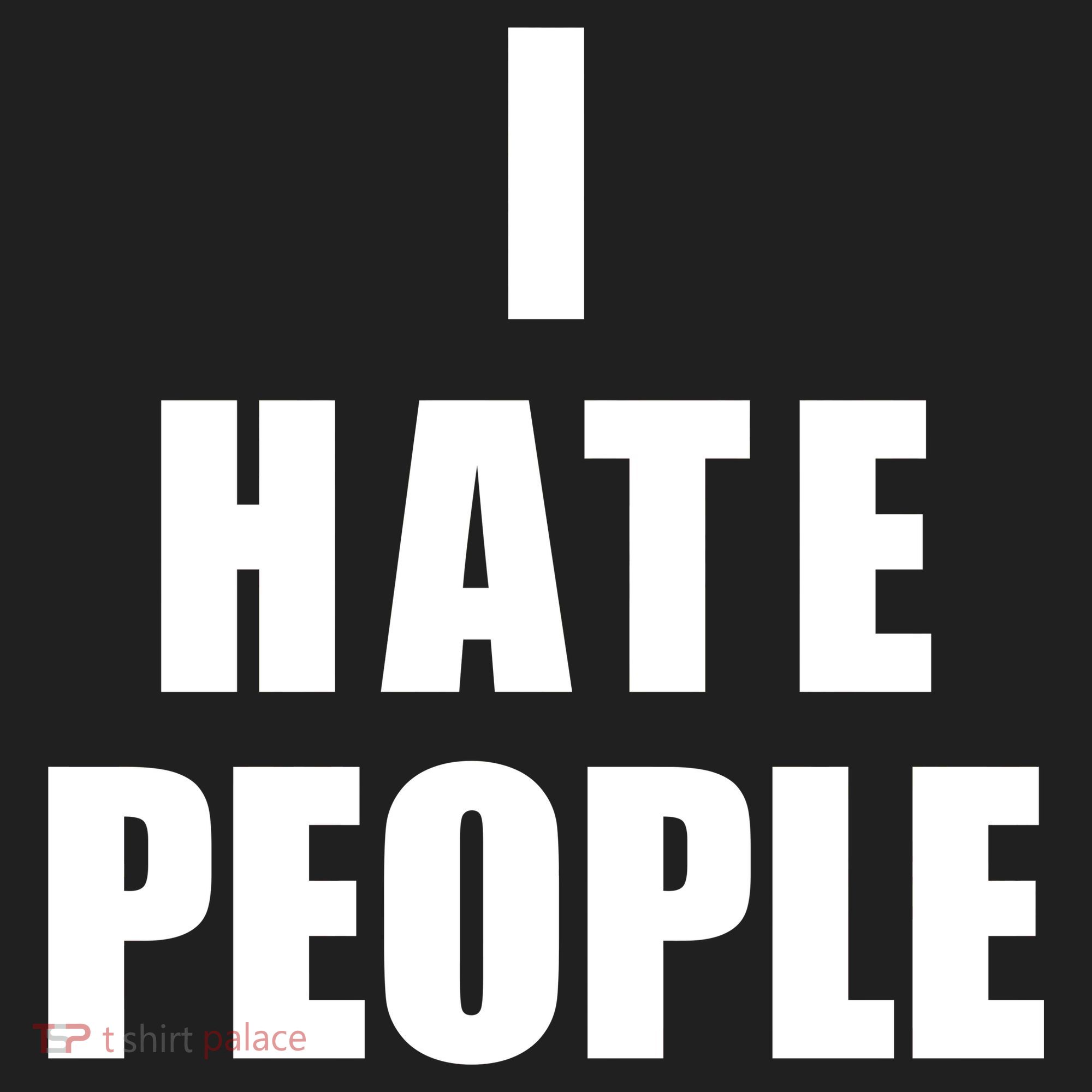 I Hate People Bold Hat