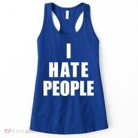 I Hate People Bold Women's Tank Top thumb 0