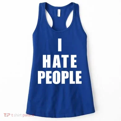 I Hate People Bold Women's Tank Top