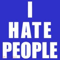 I Hate People Bold Visor thumb 3