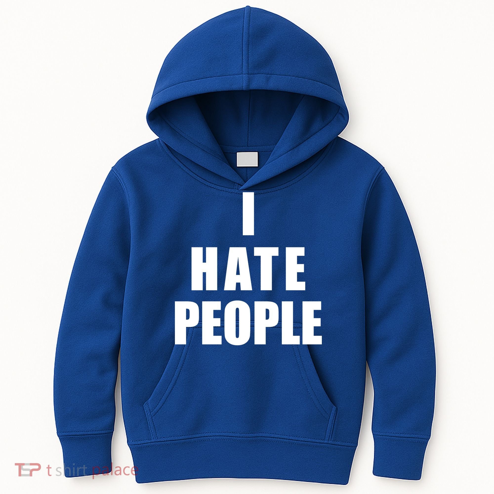 I Hate People Bold Kids Hoodie